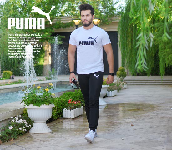 ست تیشرت وشلوارمردانه Puma مدل Pesa