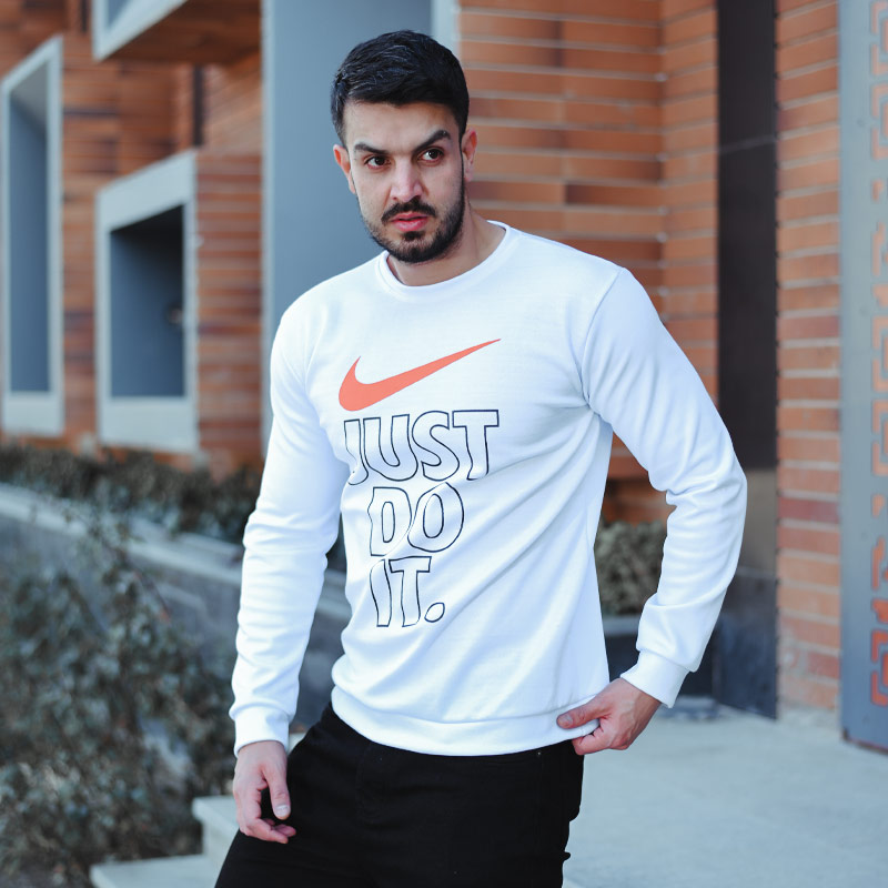 بلوز مردانه Nike مدل Just (سفید)