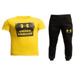 ست تیشرت و شلوار مردانه UNDER ARMOUR (زرد)